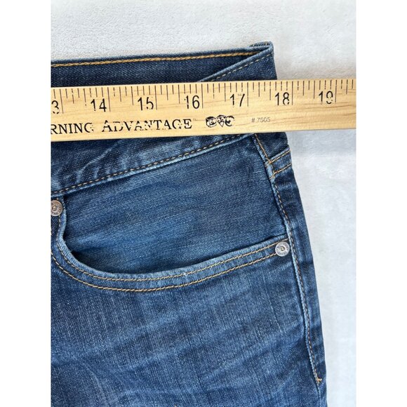 Lucky Brand Jeans Mens 34x32 Blue Denim 221 Original Straight Fit - Picture 6 of 9